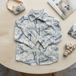 Urban Industrial Design Long-Sleeve Shirt For Kid Boys & Boys